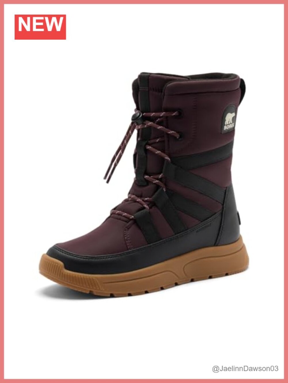 Sorel Whitney III Tall Waterproof Winter Snow Boots Insulated